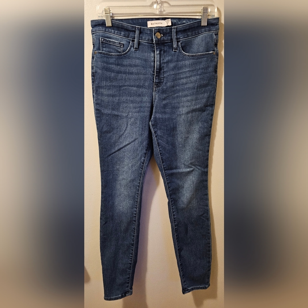 Athleta Blue Ankle Jeans Women's Size 8
